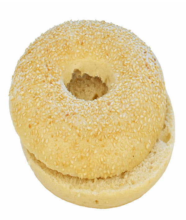 BAGEL BAVARERE CON SESAMO PRETAGLIATA GR 100 PRECOTTA EDNA PZ 30
