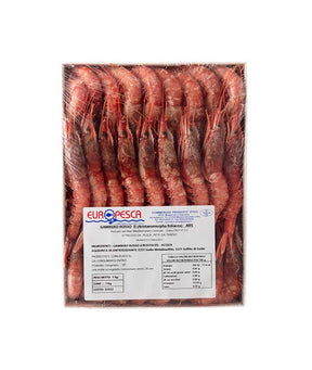 GAMBERO ROSSO INTERO 2° PEZZI 32/35 kg 1