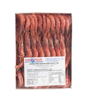 GAMBERO ROSSO INTERO 3° PEZZI 40/52 kg 1