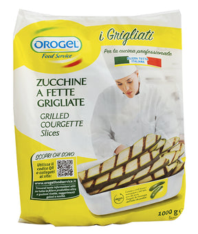 ZUCCHINE 100% ITALIA FETTE GRIGLIATE OROGEL KG 1
