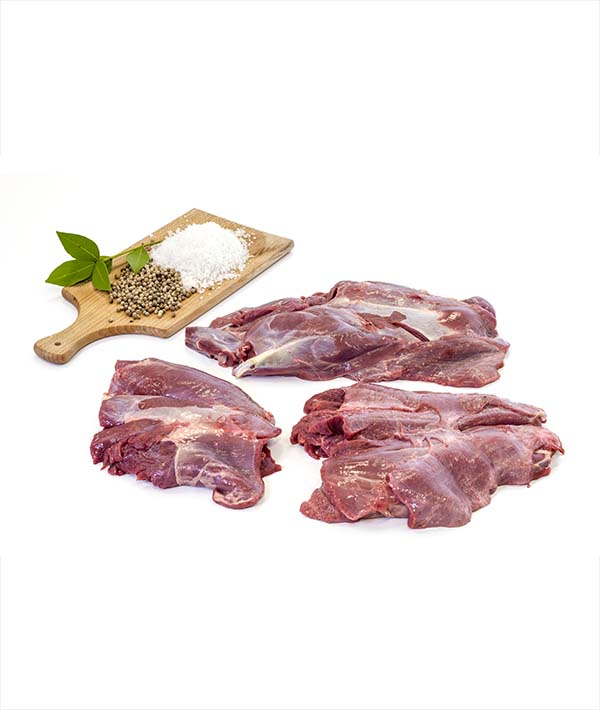 POLPA DI CAPRIOLO UE EXTRA CONGELATA KG 2,5