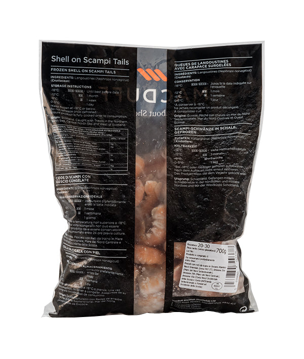 SCAMPO CODA 20/30 PZ/LB IQF MACDUFF GR 700