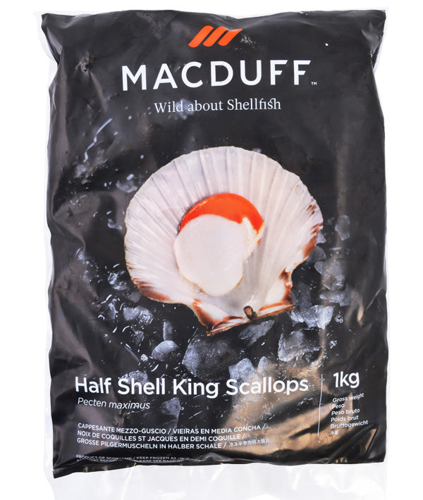 CAPPASANTA ATLANTICA 1/2 GUSCIO CM 10/11 MACDUFF g 750