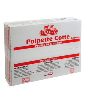 POLPETTE DI BOVINO ADULTO PRECOTTE PZ 142X19g KG 2,7