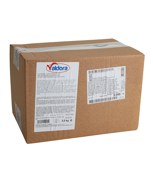 CHICKEN CHIPS DI POLLO PZ 100X30g VALDORA KG 3