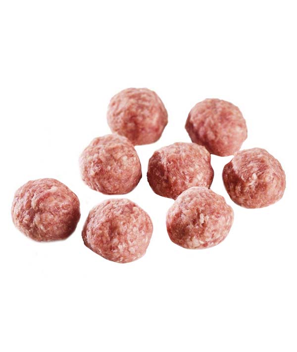 POLPETTE DI POLLO CRUDE PZ 33X30g VALDORA KG 1