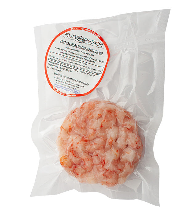 TARTARE DI GAMBERO ROSSO g 100