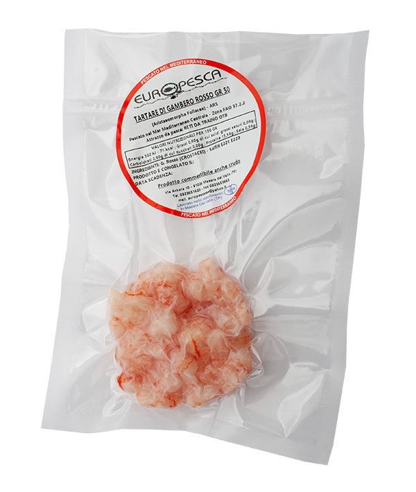 TARTARE DI GAMBERO ROSSO g 50