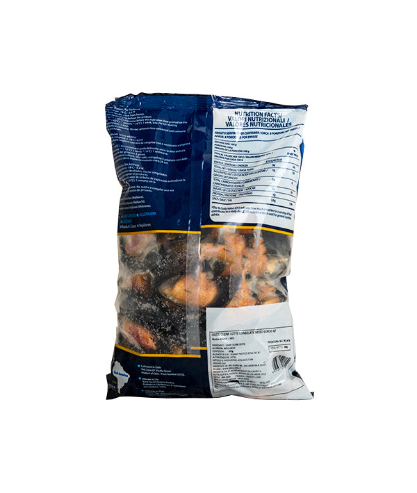 COZZA CILENA META' GUSCIO PRECOTTA PZ 60/80 GR 900