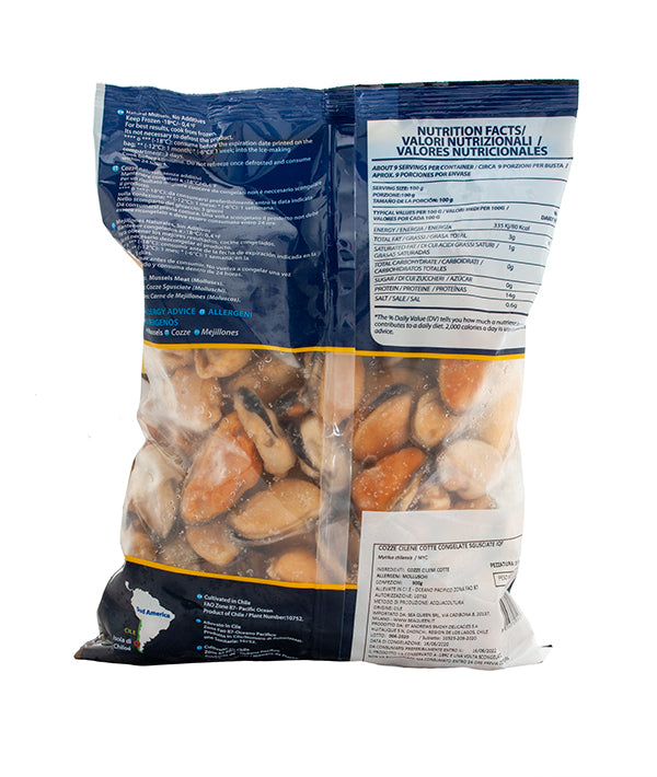 COZZA CILENA SGUSCIATA PRECOTTA 100/200 PEZZI g 900