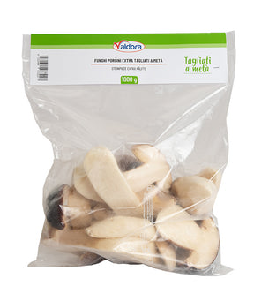 FUNGHI PORCINI EXTRA TAGLIATI A METÀ VALDORA KG 1