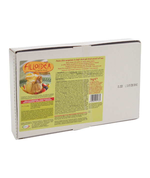 PASTA FILLO 80X48CM GR 125 FILLOIDEA PZ 8 KG 1