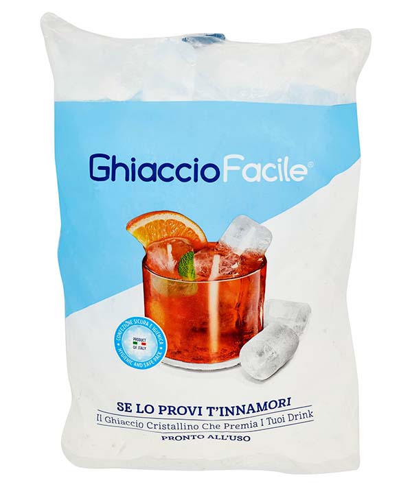 GHIACCIO ALIMENTARE CUBETTI KG 2