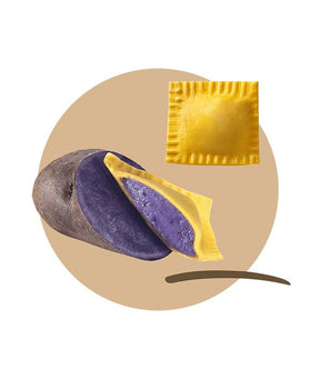 RAVIOLI VIOLETTE C/PAT V. PZ 128 DIV.CREAZ. KG 2