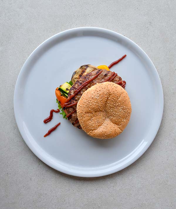 HAMBURGER BOVINO DIAM. 16 CM GR 230 VALDORA PZ 18