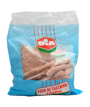 FESA DI TACCHINO A FETTE IQF GR 120/130 DIA KG 1,5
