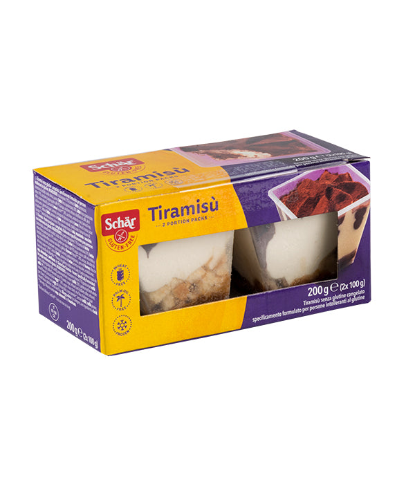 TIRAMISÙ MONOPORZIONE GR 100 SENZA GLUTINE SCHÄR PZ 2