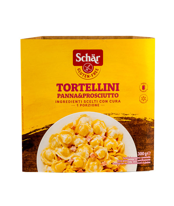 TORTELLINI PANNA E PROSCIUTTO SENZA GLUTINE SCHÄR GR 300