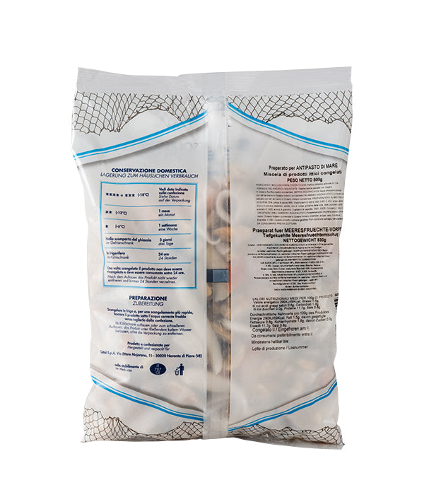 ANTIPASTO DI MARE CONGELATO g 800