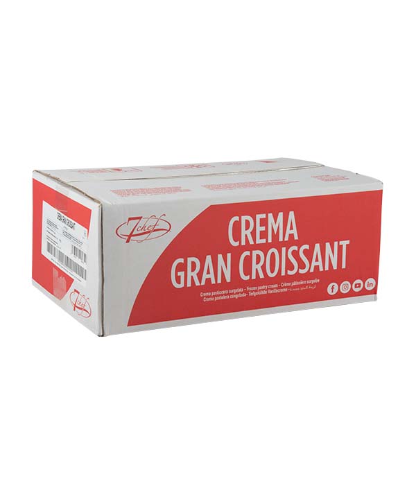 CREMA GRAN CROISSANT IN SAC A POCHE 7 CHEF KG 1