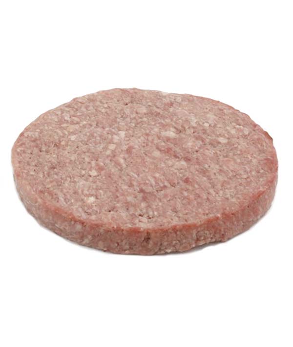 HAMBURGER DI BOVINO TOP QUALITY DIAM. 11cm PZ 50X80g KG 4