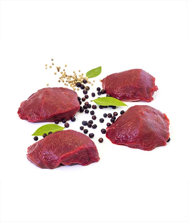 MEDAGLIONI DI CERVO CONGELATI 120/160g SOTTOVUOTO GR 900