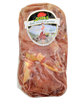 POLPA DI COSCIA DI ANATRA CON PELLE CONGELATA SOTTOVUOTO KG 1