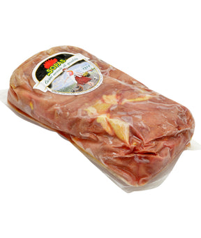 POLPA DI COSCIA DI ANATRA CON PELLE CONGELATA SOTTOVUOTO KG 1