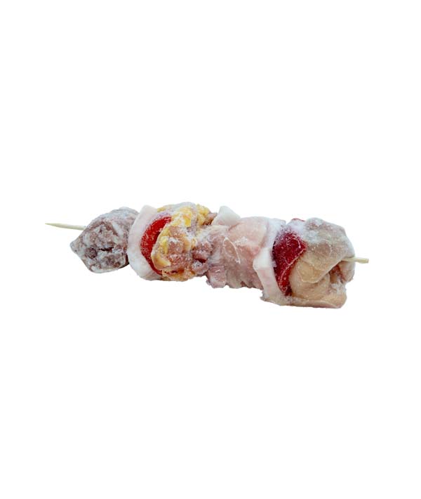 SPIEDINI MISTI CON SALSICCIA CONGELATI PZ 20X250g SOPAS KG 5