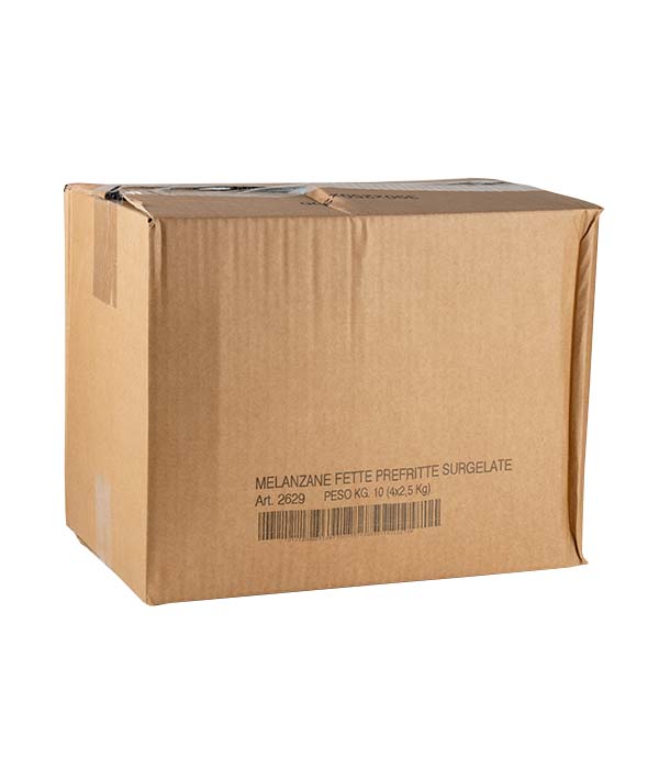 MELANZANE A FETTE PREFRITTE 100% ITALIA DAL FRESCO IQF KG 2,5