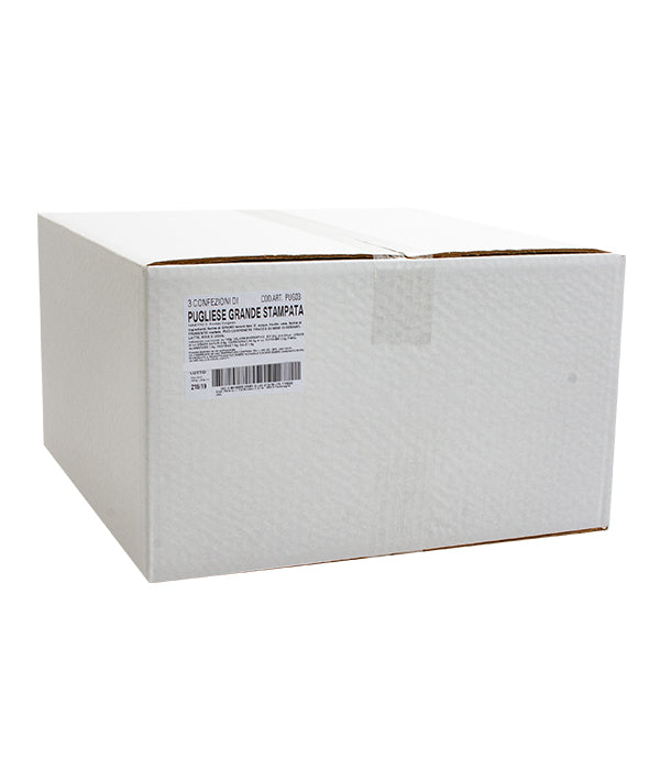 PANE PUGLIESE 15MM GRANDE STAMPATA CM 19X10 GLAXI KG 1,2