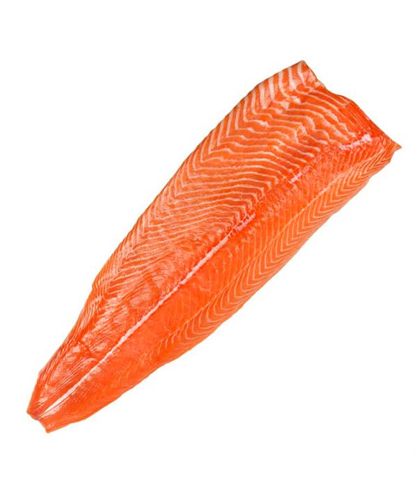 Filetto di salmone Taglio Trim- E, senza pelle, abbattuto, n2 1,2kg