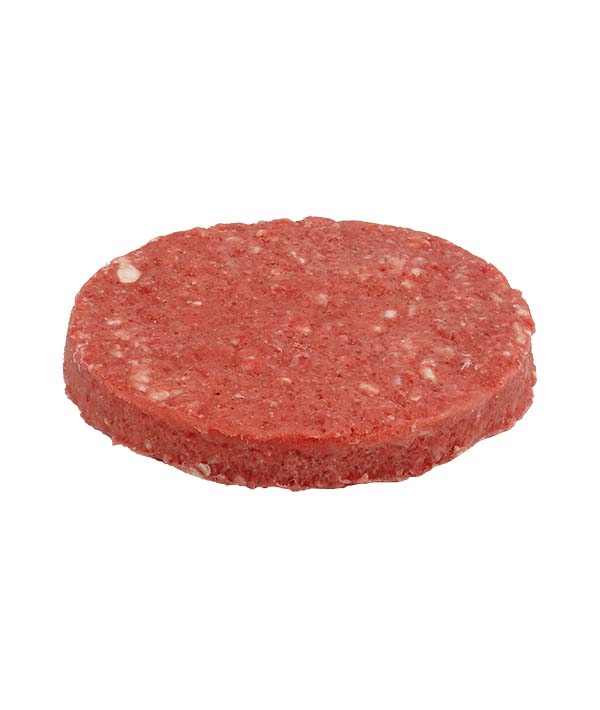 HAMBURGER DI BOVINO TUTTA CARNE DIAM. 14cm PZ 28X180g 
SALOMON KG 5,04