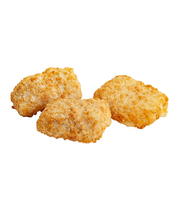 NUGGETS MERLUZZO NORDICO IQF PANATO GR 20/35 PREFRITTE KG 5
