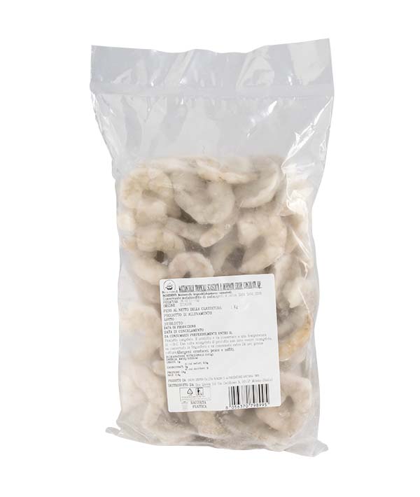 MAZZANCOLLA TROPICALE SENZA GUSCIO 36/40/L BLUE VESSEL KG 1