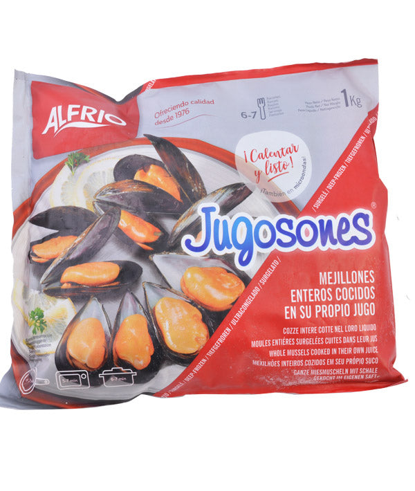 COZZA SPAGNA INTERA PRECOTTA 30/40 PEZZI kg 1