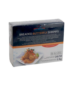 MAZZANCOLLA TROPICALE 26/30 PZ/LB BUTTERFLY PANATA KG 1