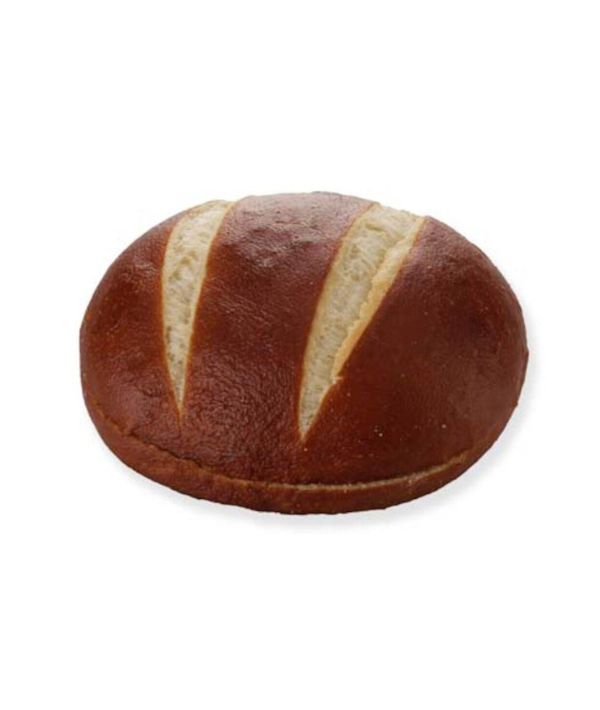Panino pretzel per hamburger pretagliato Pastridor.