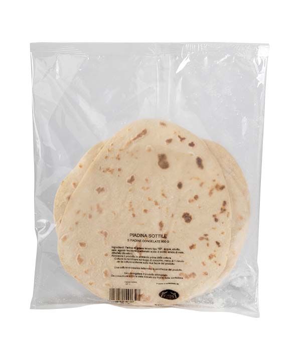 PIADINA CLASSICA SOTTILE CM 27 GR 120 PZ 5