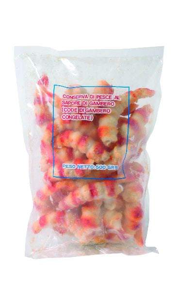 IMITAZIONE DI CODE DI GAMBERO A BASE DI SURIMI g 500