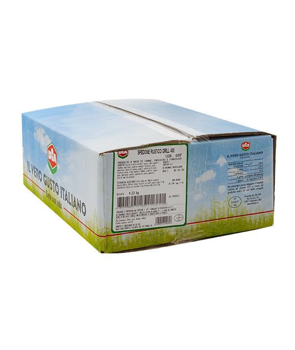 SPIEDONO RUSTICO GRILL DI POLLO E SUINO PZ 10X400g KG 4