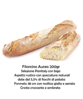 FILONCINO AUREA PRECOTTO GR 200 PANITALY PZ 16