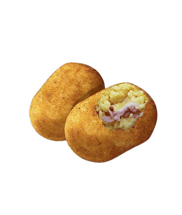 ARANCINI FRITTI AL PROSCIUTTO PZ 25X100 SUARÈ KG 2,5