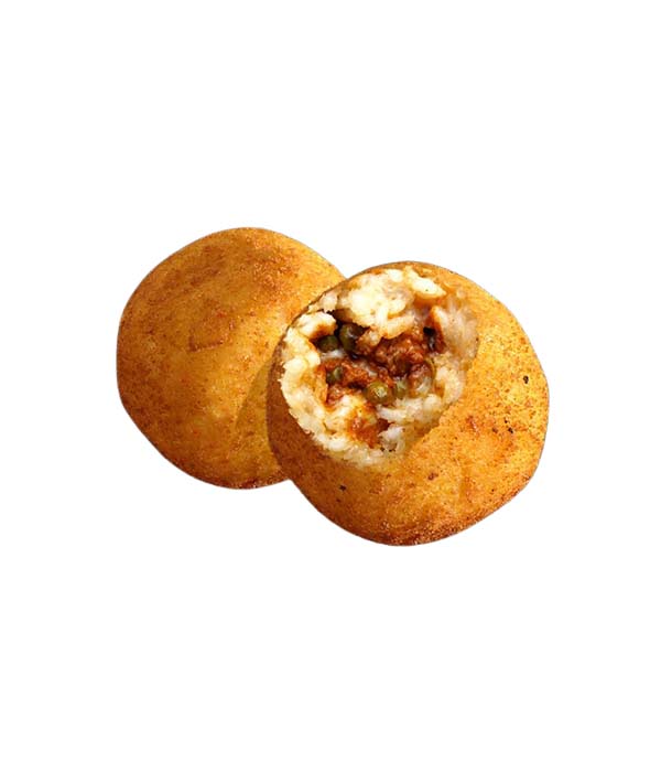 ARANCINI FRITTI AL RAGÙ PZ 25X100 SUARÈ KG 2,5