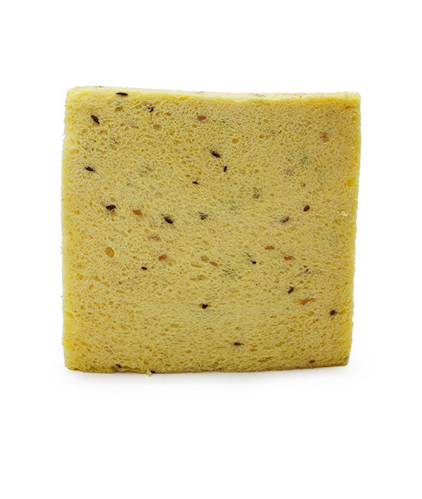 PANE RIFILATO CURCUMA / LINO 15 MM CM 13X13 PZ 32