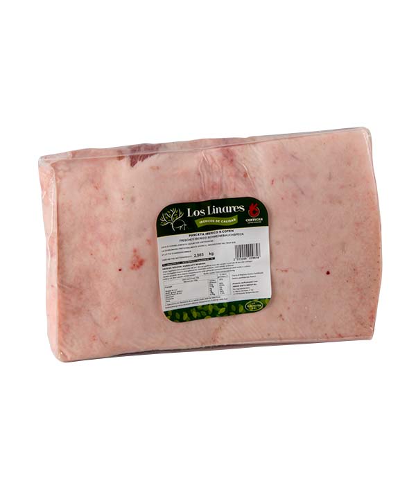 PANCETA DI SUINO IBERICO SENZA COTENNA (PEZZO) LOS LINARES KG 2,5