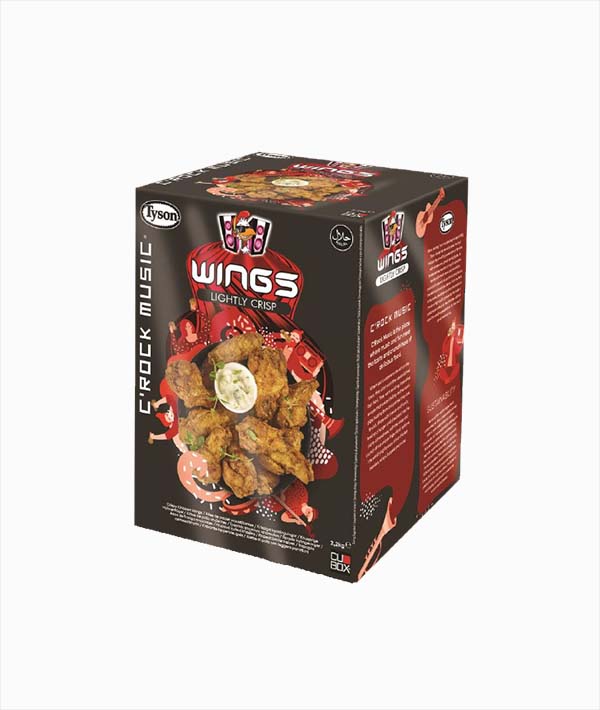 WINGS LIGHTLY CRISPY TYSON KG 2,2