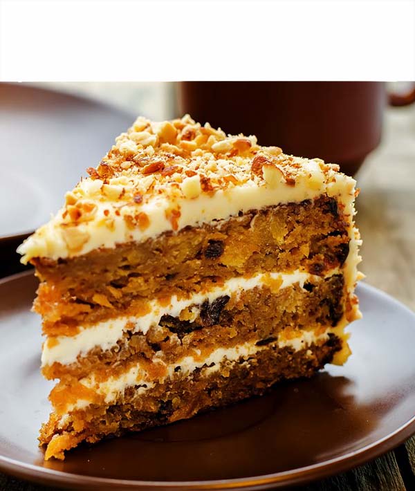 CARROT CAKE PRETAGLIATO PZ 14 DOLCESÌ KG 2,1