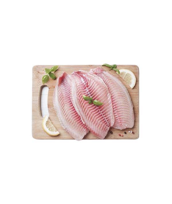 FILETTI DI TILAPIA PEZZI 15/40 INDIVIDUALMENTE SURGELATI G 800