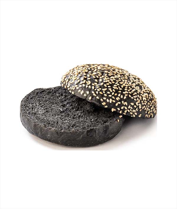 PANE BURGER BLACK CON SESAMO DIAM. 11 PRET GR 90 AGRITECH PZ 30